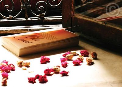 Book and Petals