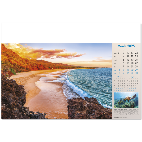 Blue Planet Wall Calendar