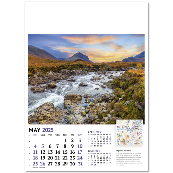 Britain in Pictures Wall Calendar