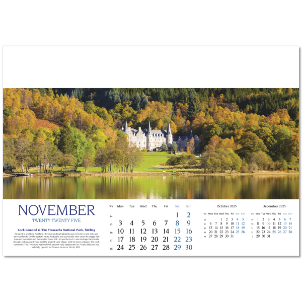 Images of Scotland Wall Calendar