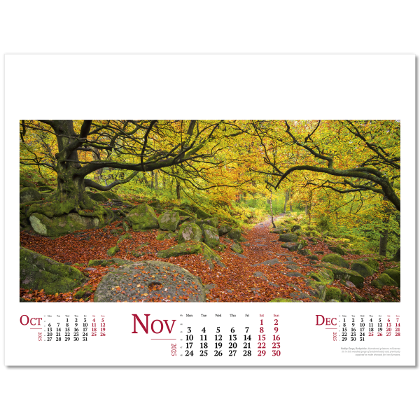 Lakes , Landscapes & Lochs Wall Calendar