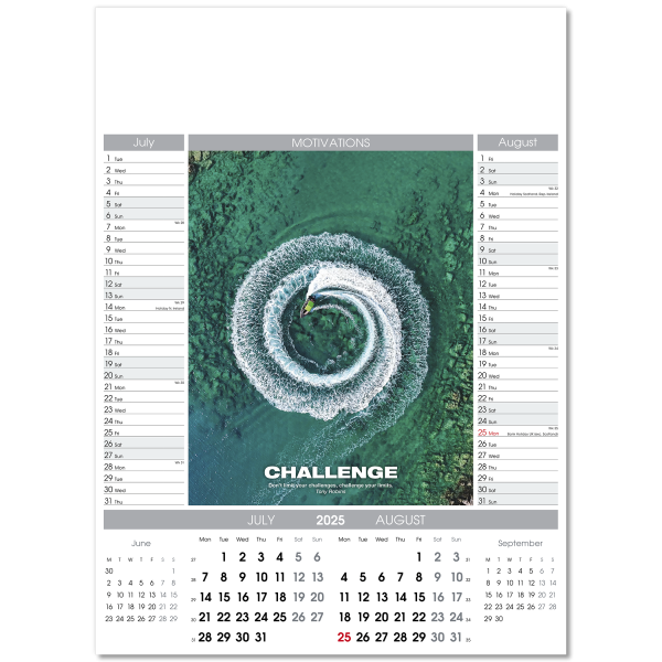 Motivations Wall Calendar