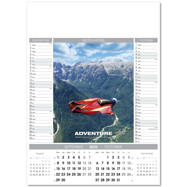 Motivations Wall Calendar