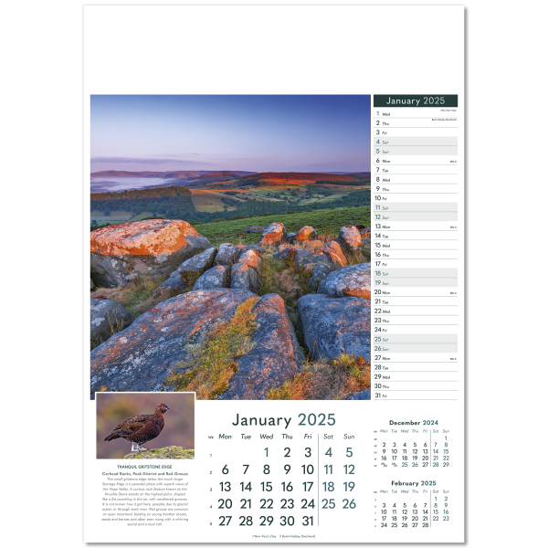 Wonders of Nature Wall Calendar