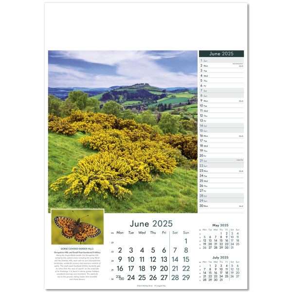 Wonders of Nature Wall Calendar