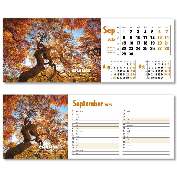 Inspirations Desk Calendar