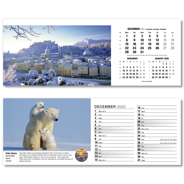 Our World in Trust Desk Calendar