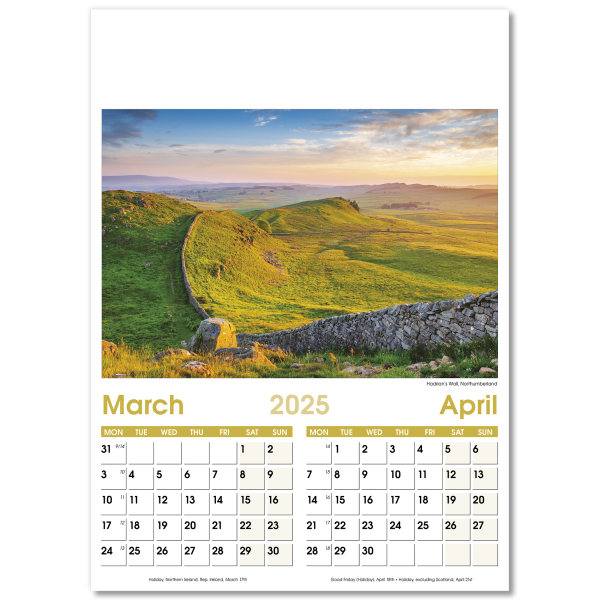 Aspects Wall Calendar - 7 Leaf